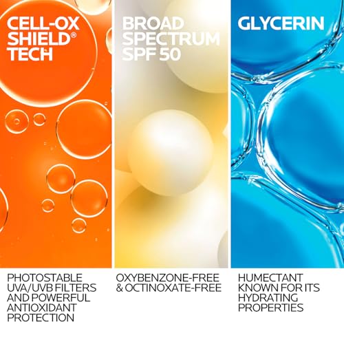 La Roche-Posay Anthelios UV Pro-Sport SPF 50 Sunscreen Lightweight & Breathable Water & Sweat Resistant Invisible Broad