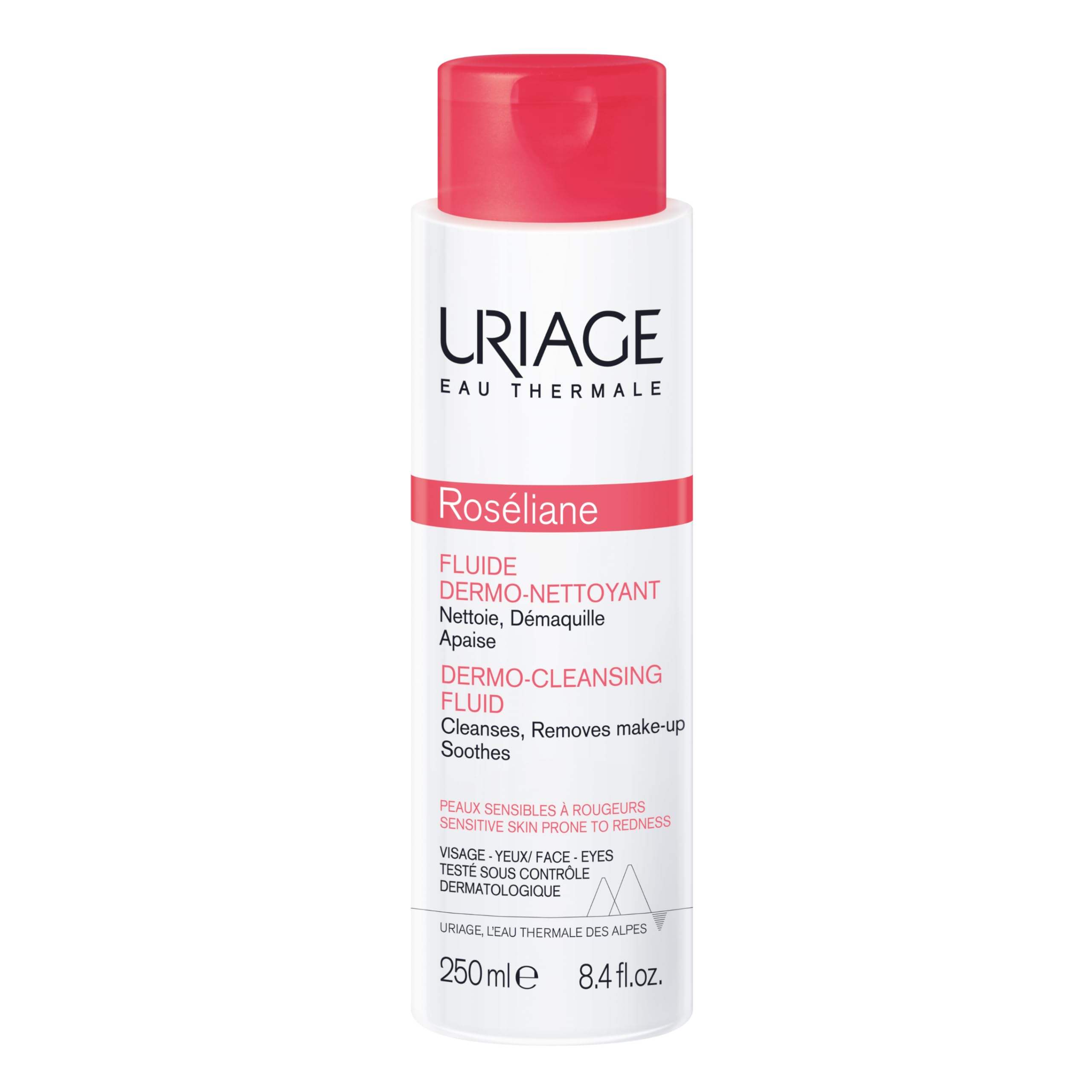 Uriage Roseliane Dermo-cleansing Fluid Face Cleanser with Calendula and Apricot Kernel Oil for Sensitive Skin
| Uriage