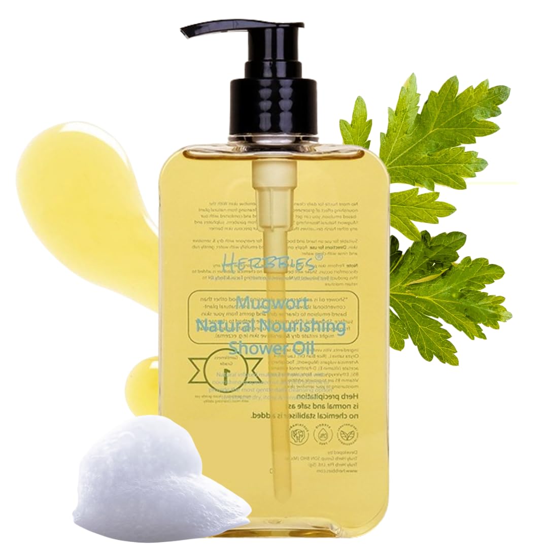 Natural Nourishing Mugwort Shower Oil for Sensitive Skin
| Mugwort Body Cleansing Oil for Eczema Relief
| Mugwort Unsce