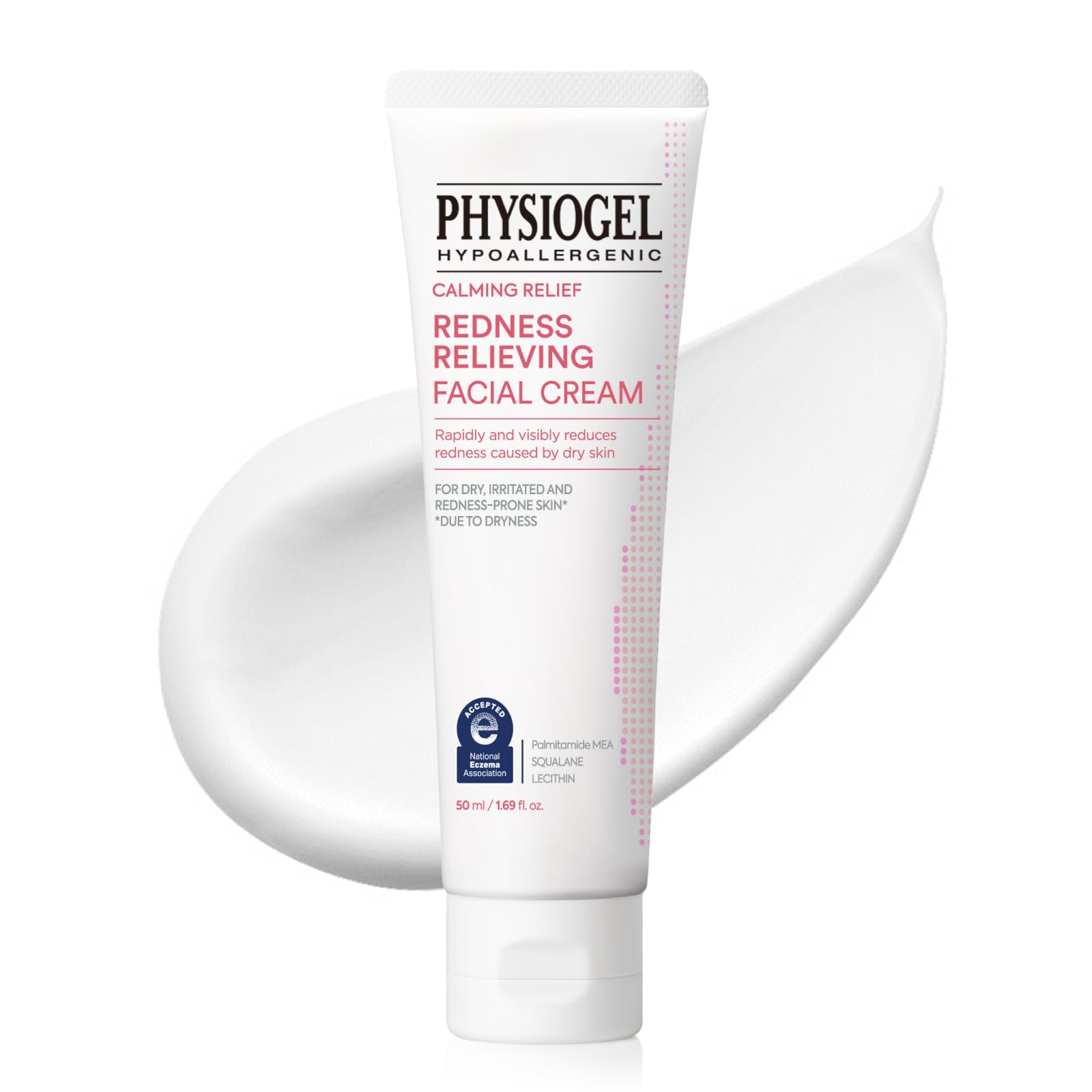 PHYSIOGEL Ceramide Night Cream Reduces Redness in Just 3 Days for Dry & Sensitive Skin - Korean Hydration